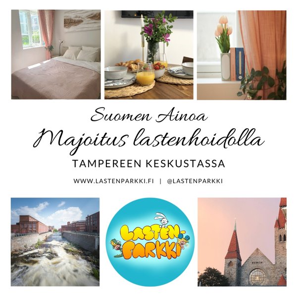 Product image of  Yö yksiössä + lasten yöhoito Lastenparkissa - KESÄKAUDEN ARKIYÖT