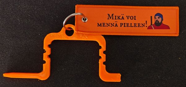 Product image of  Turvalippu Kivääriin - LA (Long action) - 101mm