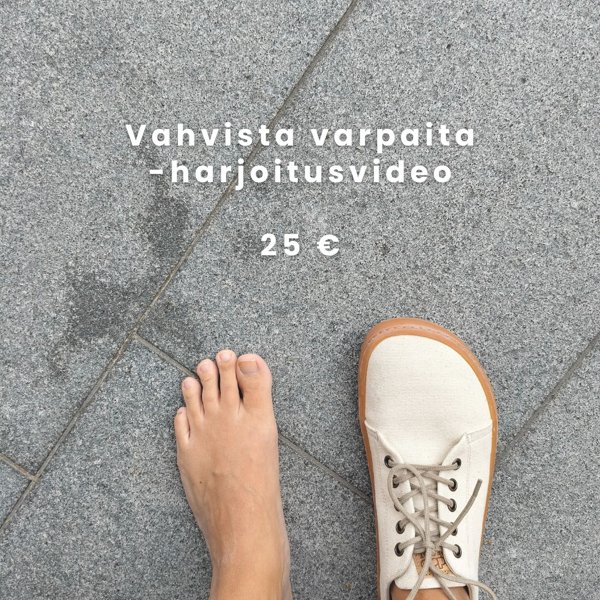 Product image of  Vahvista varpaita -harjoitusvideo