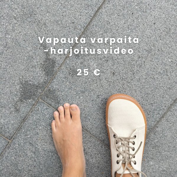 Product image of  Vapauta varpaita -harjoitusvideo