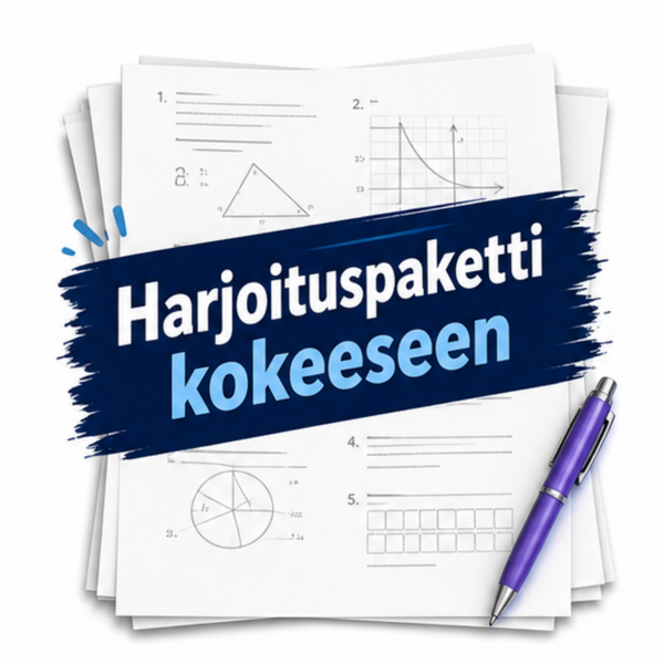 Product image of  Matematiikan valtakunnallinen koe – harjoituspaketti