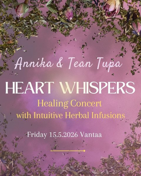 Product image of HEART WHISPERS - Healing Concert - 15.5.2026 klo 17:30