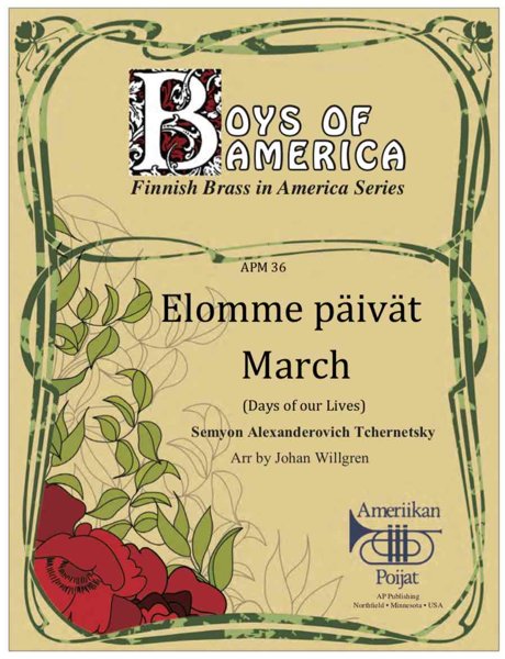Product image of  Elomme päivät March  (Days of our Lives) arr. Johan Willgren