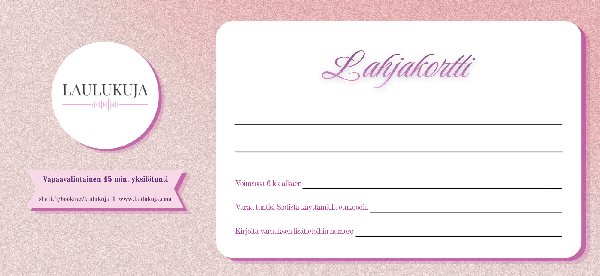 Product image of  Lahjakortti 45 min.