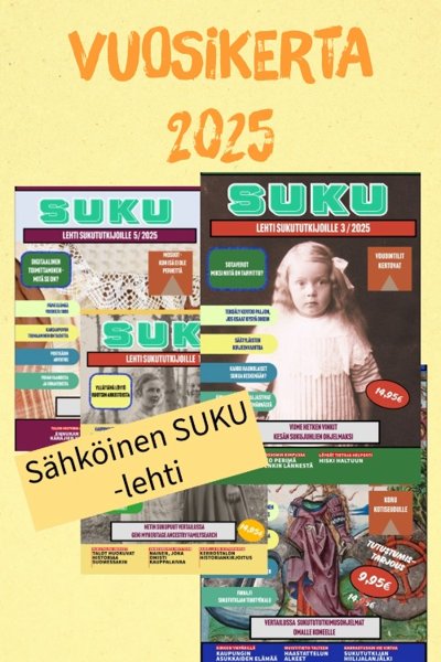 Product image of  SÄHK. SUKU 2025 vuosikerta