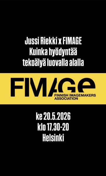 Product image of  Jussi Riekki x FIMAGE Kuinka hyödyntää tekoälyä luovalla alalla