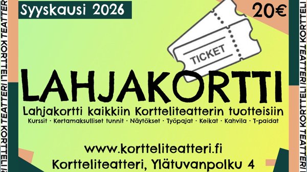Product image of Lahjakortti 20€