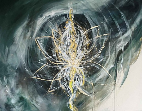 Product image of  Taideteos  "REBIRTH" - 100x81x1,5cm