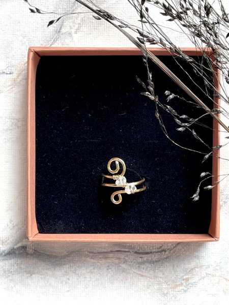 Product image of  "Euphoric" -sormus (vuorikristalli)