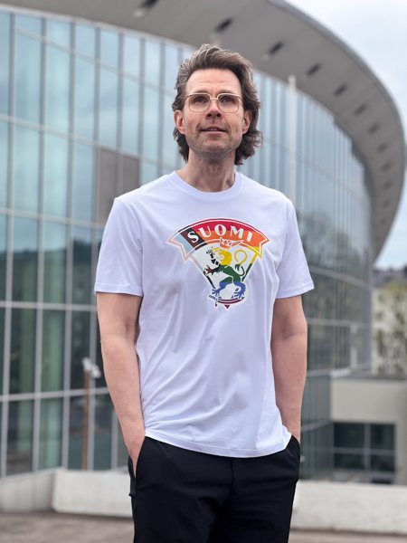 Product image of  IHANAA LEIJONAT IHANAA! T-SHIRT WHITE/BLACK
