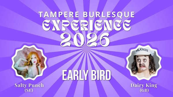 Product image of Tampere Burlesque Experience -26: Early Bird -liput