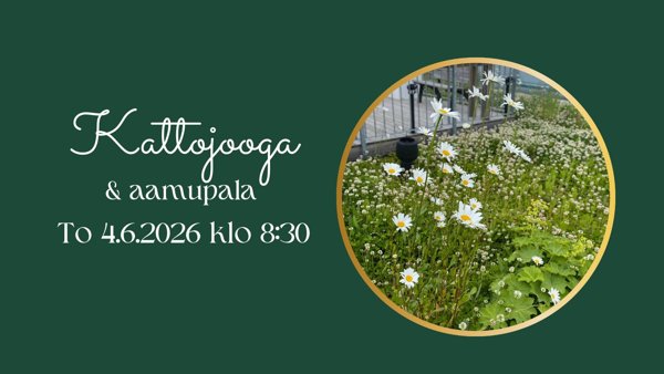 Product image of Kattojooga & aamupala / Rooftop Yoga 4.6. klo 8:30