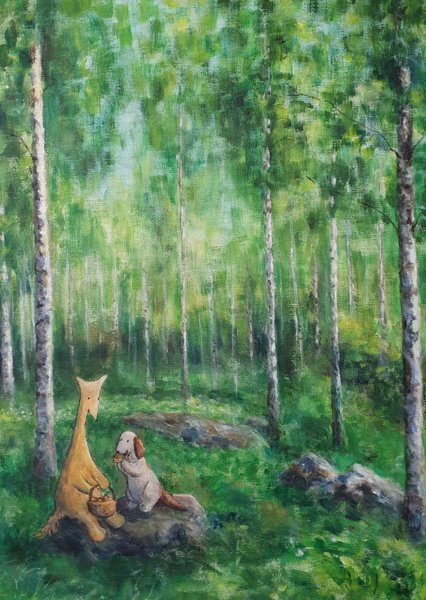 Product image of  Eväsretki - postikortti / Picnic - poscard