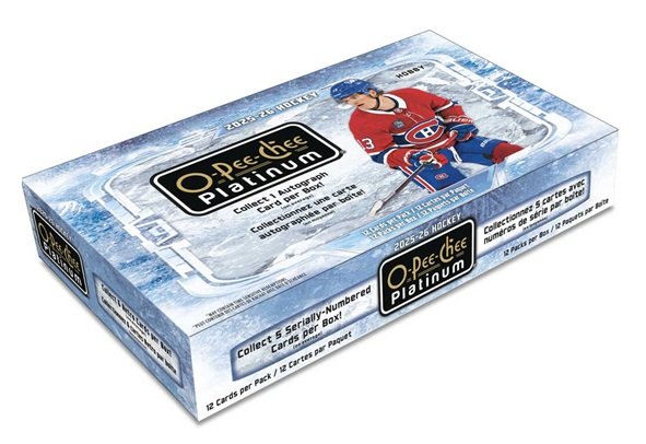 Product image of 2025-26 Upper Deck O-Pee-Chee Platinum Hockey Hobby Box