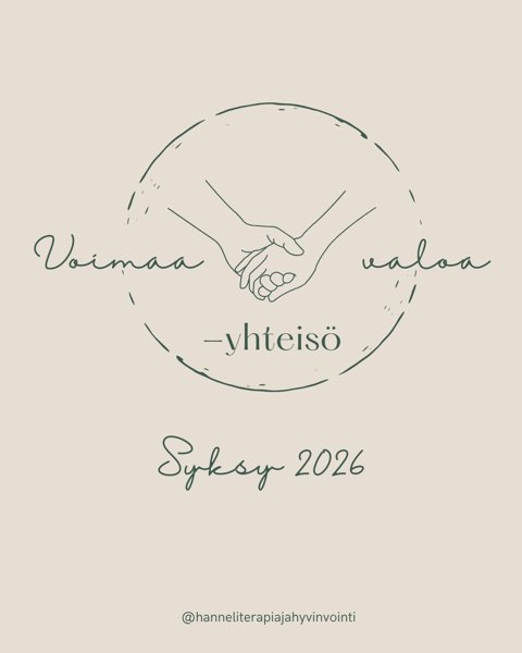 Product image of  Voimaa ja valoa- yhteisö syksy 2026