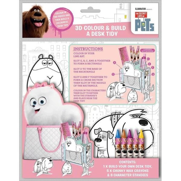 Product image of  Secret Life Of Pets 3D Col & Build