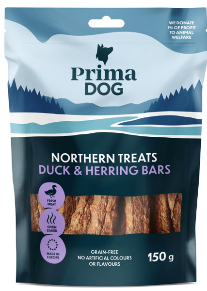 Product image of  PD Northern Treats ankka-sillitanko 150g