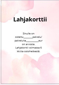 Product image of Lahjakortti