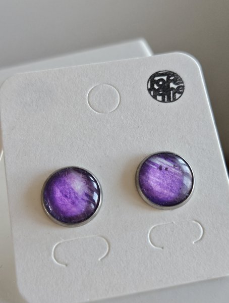 Product image of  Violetti isompi Art nappikorvakoru 14mm