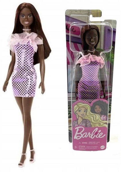 Product image of  Barbie Doll with Glitter Dress 10x32.5cm