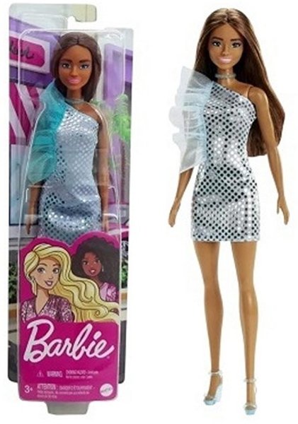 Product image of  Barbie Doll with Glitter Dress 10x32.5cm