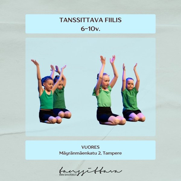 Product image of Tanssittava Fiilis 6-10v. VUORES