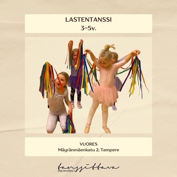 Product image of Lastentanssi 3-5v. VUORES