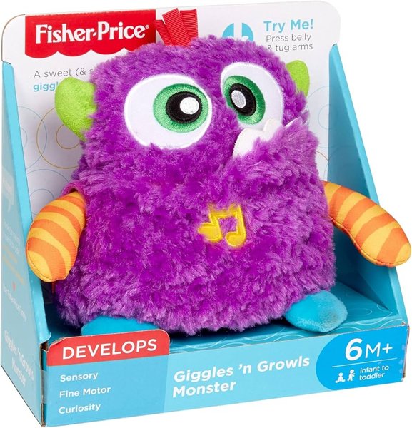 Product image of  Fisher Price Giggles & Growls monsteripehmo