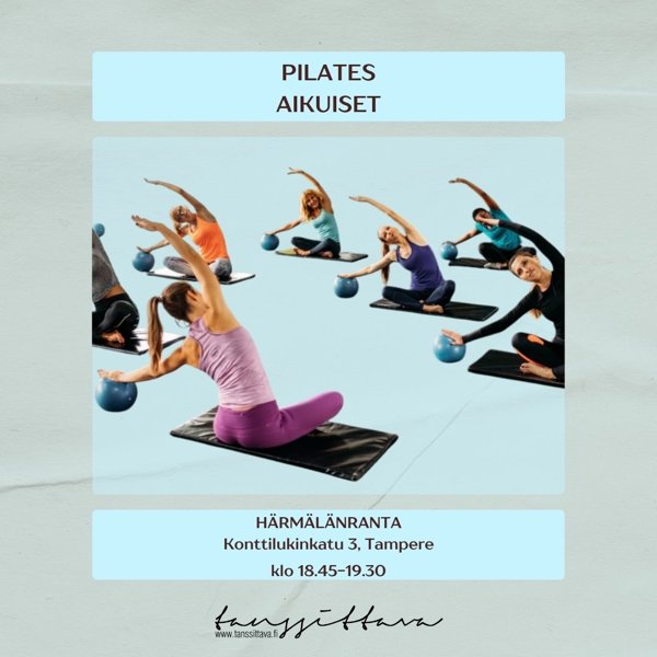 Product image of Pilates klo 18:45-19:30, HÄRMÄLÄNRANTA