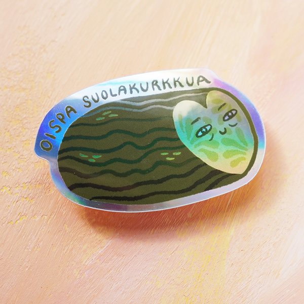 Product image of  Oispa suolakurkkua -vinyylitarra