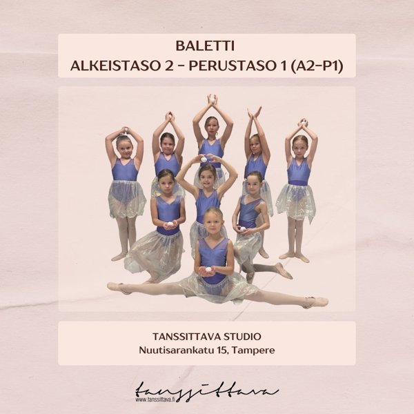 Product image of Baletti alkeistaso 2 ja perustaso 1