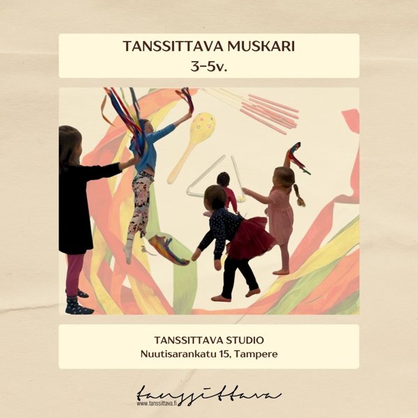 Product image of Tanssittava muskari 3-5v. SARANKULMA