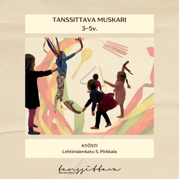 Product image of Tanssittava muskari 3-5v. KYÖSTI
