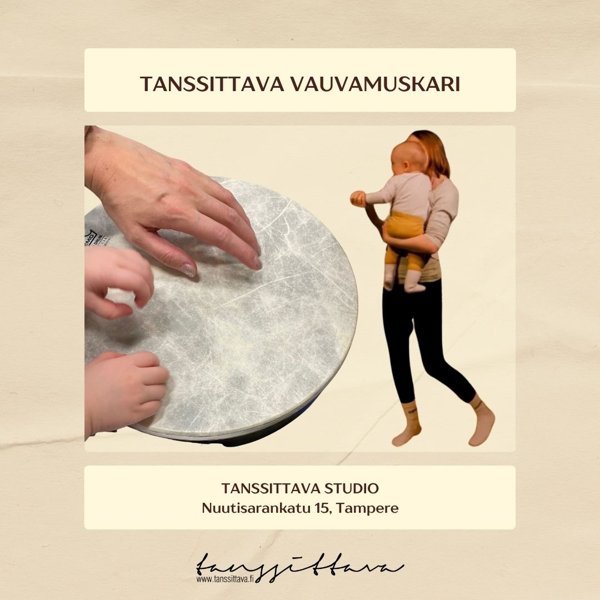 Product image of Tanssittava vauvamuskari SARANKULMA