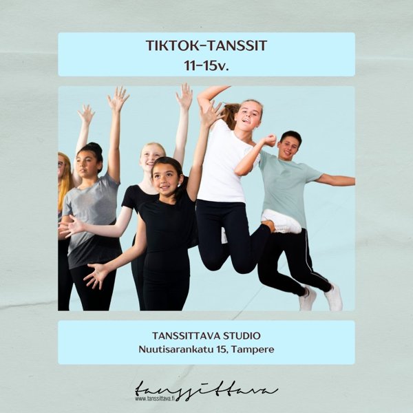 Product image of  TikTok-tanssit 11-15v.