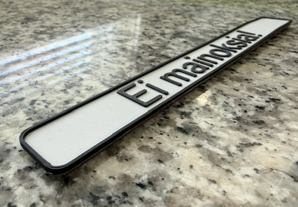Product image of Ei mainoksia kyltti
