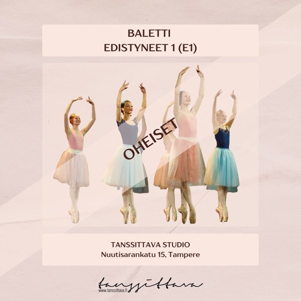 Product image of  Baletti edistyneet oheiset