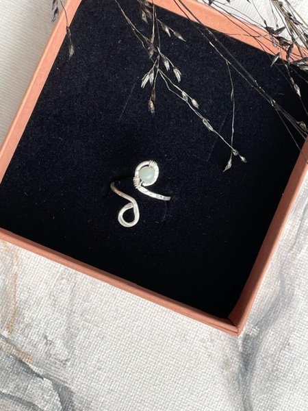 Product image of  ”Droplet” -sormus /925-hopea