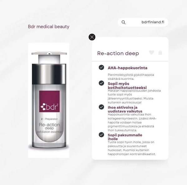 Product image of  Re-action deep matkakokoisena