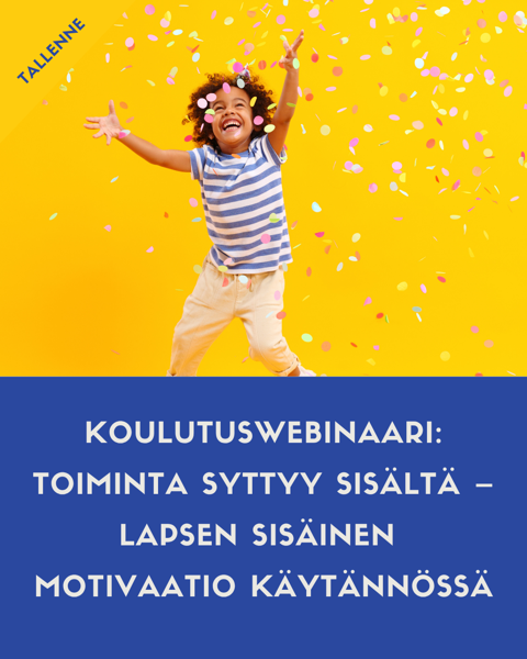 Product image of TALLENNE: Toiminta syttyy sisältä – Lapsen sisäinen motivaatio