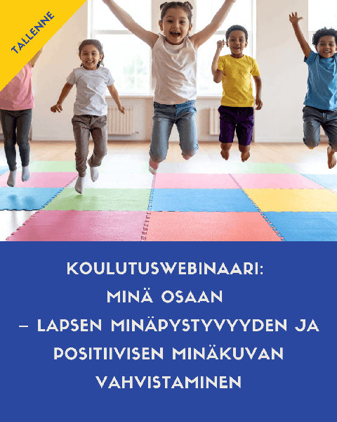 Product image of TALLENNE: Minä osaan – Lapsen minäpystyvyys