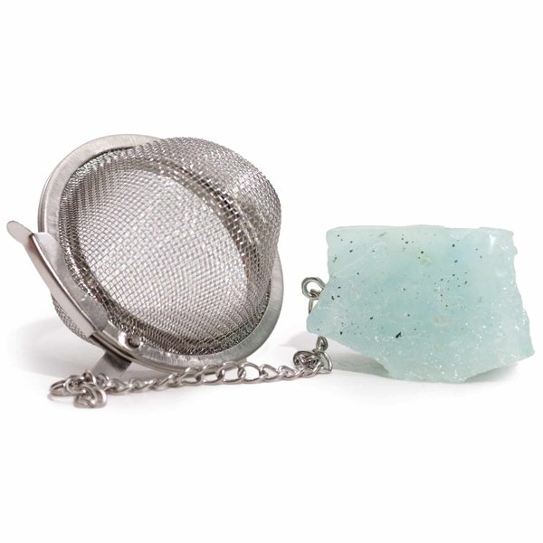 Product image of Good Luck & Wisdom - AKVAMARIINI teesiivilä/pallo