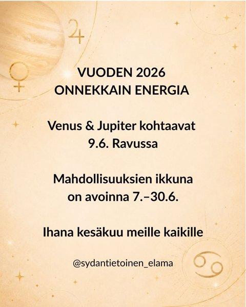 Product image of  Venus & Jupiter – Mahdollisuuksien ilta - energiahoito