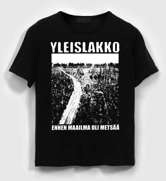 Product image of Yleislakko: Ennen maailma oli metsää - T-paita, musta