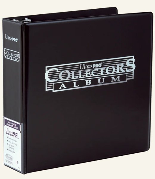 Product image of Ultra Pro Collector's Album: Korttikansio Musta Iso