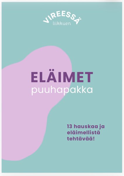 Product image of Eläimet puuhapakka