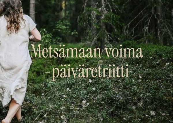 Product image of  Metsämaan voima -päiväretriitti