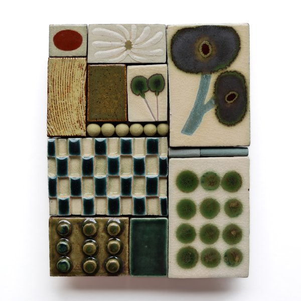 Product image of Keramiikkakollaasi / Ceramic collage / Meadow of Many