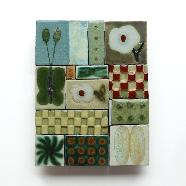 Product image of Keramiikkakollaasi / Ceramic collage / Where Flowers Grow