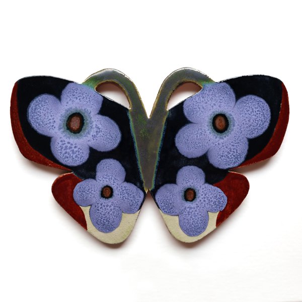 Product image of Perhosreliefi / Butterfly relief | Midnight Four